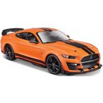 Maisto Model auta 2020 Ford Mustang Shelby GT500 oranžová 1:24 – Zbozi.Blesk.cz