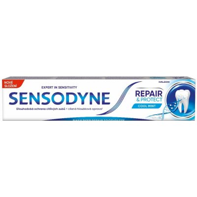 Sensodyne Repair & Protect Cool Mint pro úlevu od bolesti citlivých zubů 75 ml – Hledejceny.cz