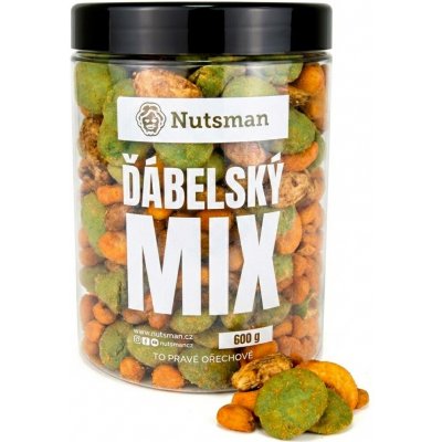 NUTSMAN Ďábelský MIX DÓZA 600 g – Hledejceny.cz