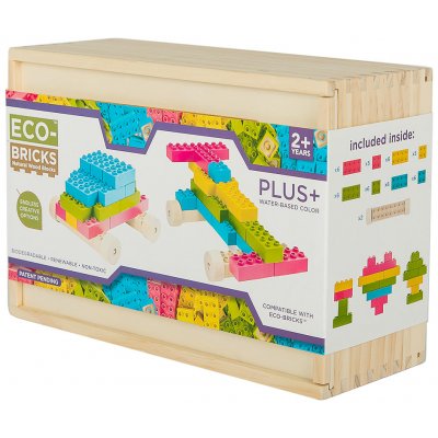 Once-kids Eco-bricks Plus 48 barevných kostek – Hledejceny.cz