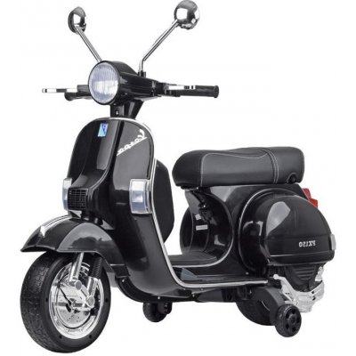 Mamido elektrický skútr Vespa 2x45W černá – Zboží Dáma