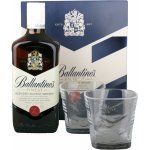 Ballantine’s 40% 0,7 l (dárkové balení 2 sklenice) – Hledejceny.cz