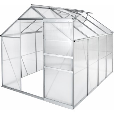 TecTake 402476 bez základny 250 x 185 x 195 cm hliník – Zboží Dáma