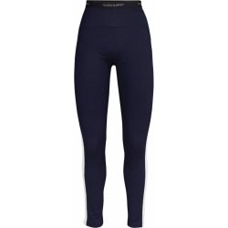 Icebreaker Women's 200 Oasis Sonebula Leggings - midnight navy/snow/cb