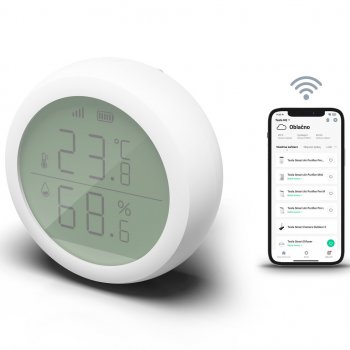 TESLA Smart Sensor Temperature and Humidity Display TSL-SEN-TAHLCD