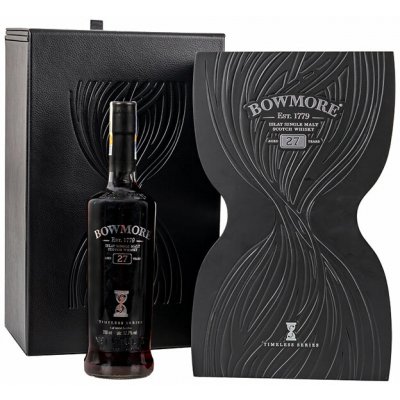 Bowmore 27y Timeless Series 52,7% 0,7 l (Dárkové balení) – Hledejceny.cz