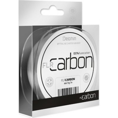 DELPHIN FIN FLR CARBON 100% fluorokarbon 50 m 0,205 mm – Zbozi.Blesk.cz