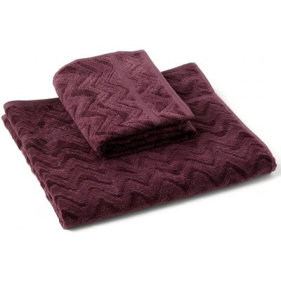 Missoni Home REX ručník 70 x 115 cm fialový