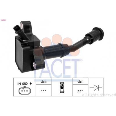 Zapalovací cívka FACET 9.6523 – Hledejceny.cz