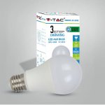 V-TAC E27 LED žárovka 9W 3-stupňové stmívání Studená bílá – Hledejceny.cz