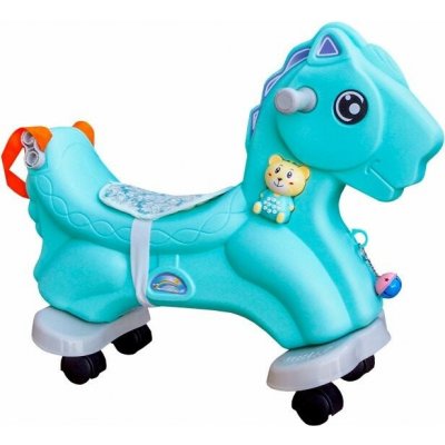 Aga4Kids Plastový houpací koník modrý – Zbozi.Blesk.cz