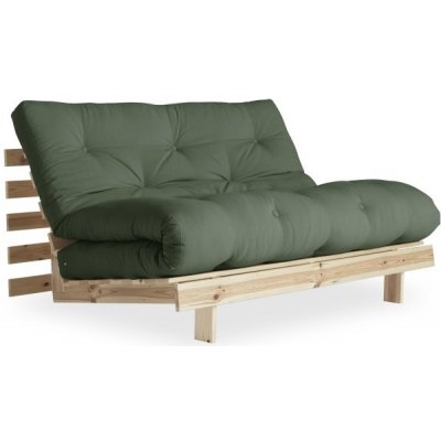 Karup design sofa ROOT natural pine borovice olive green 756 karup natural 140*200 cm – Zboží Mobilmania