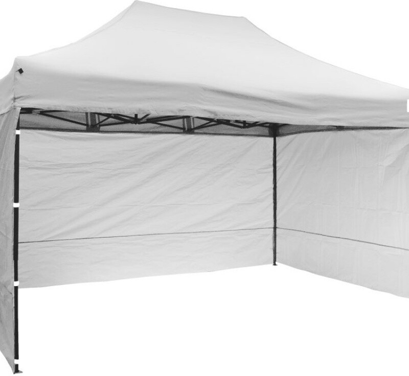 Vespa Trading Párty stan HOBBY, 3m x 4,5m, bílý VTL-345WHT