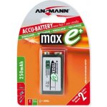 Ansmann maxE 9V 270mAh 1ks 10603 – Zboží Mobilmania