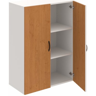 Hobis D3 80 01 Skříň policová dvéřová 111 × 80 cm - Olše , Bílá , UCO černá – Hledejceny.cz