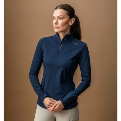 ALESSANDRO ALBANESE Dámské jezdecké tričko Alize Inverno navy – Hledejceny.cz