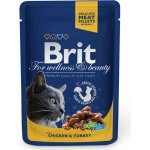 BRIT Premium Cat Chicken & Turkey kapsička 100g