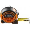 NEO tools Metr svinovací 7,5m/25mm ocel nylon magnet