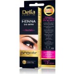 Delia Henna profesionální barva na obočí a řasy krém Black 15 ml – Zboží Dáma