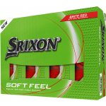 Srixon Soft Feel Golf Balls 2025 red červená – Hledejceny.cz