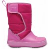 Dětské sněhule Crocs Lodgepoint Snow boot Candy sněhule Pink party pink