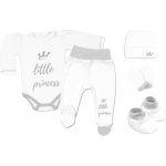 Baby Nellys 5-ti dílná soupravička do porodnice Little Princess bílá – Hledejceny.cz