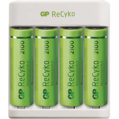 GP Eco E411 + 4× AA 2100 + 4× AAA 800 – Sleviste.cz
