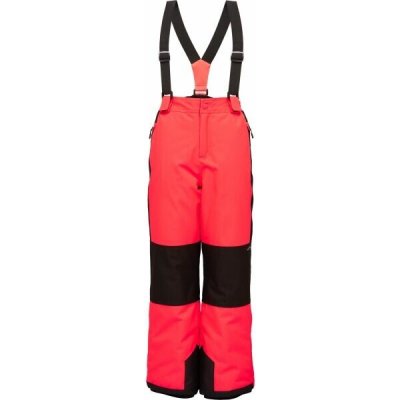 Lewro BERKLEY Dětské lyžařské kalhoty lososová – Zboží Dáma