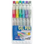 MFP 6000795 gelové pero set METALIC 6 ks GM1038 – Zboží Mobilmania