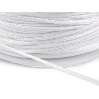 Oděvní šňůra PES Ø2 mm, střední, 1 bílá – Hledejceny.cz