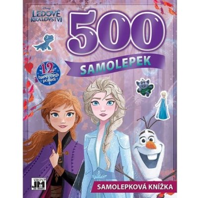 Jiri Models Velká samolepková knížka 500 Ledové království – Zbozi.Blesk.cz