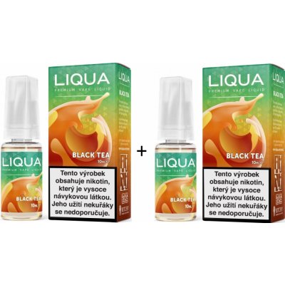 Ritchy Liqua Elements Black Tea 10 ml 6 mg – Zboží Mobilmania