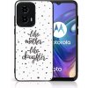 Pouzdro a kryt na mobilní telefon Motorola PROTEMIO MY ART Ochranný kryt pro Motorola Moto G04 / G24 / G24 Power LIKE MOTHER (113) 79969