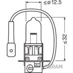 Osram Super Bright Premium H3 PK22s 12V 100W – Zboží Mobilmania