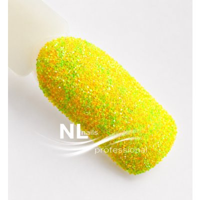 NL nails professional GLITTER SAND NEON yellow – Hledejceny.cz
