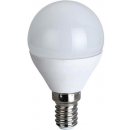 Solight LED žárovka miniglobe 6W E14 3000K 420lm bílé provedení