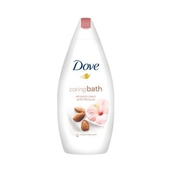 Dove Purely Pampering Almond pěna do koupele mandle a ibišek 500 ml