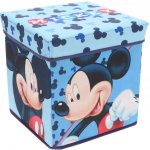 Cozy Noxxiez Box a taburet Mickey Mouse 30 x 30 x 30 cm – Zboží Dáma
