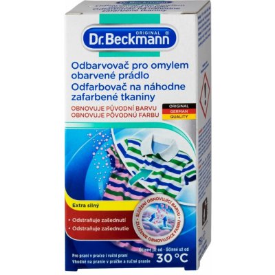 Dr.Beckmann odbarvovač na omylem obarvené prádlo 75 g – Zboží Dáma