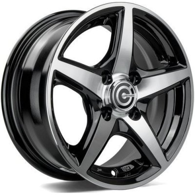 Carbonado Crow 5,5x13 4x100 ET30 black polished – Hledejceny.cz