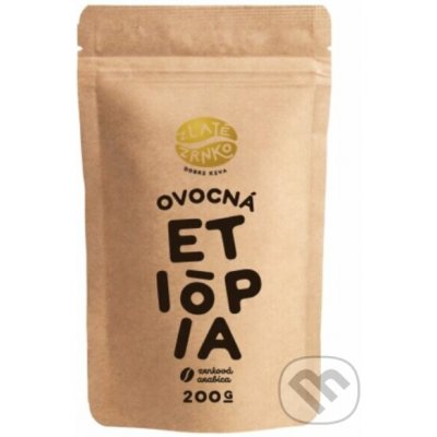 Zlaté Zrnko Etiópia Ovocná zrnková 0,2 kg – Hledejceny.cz
