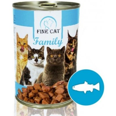 Fine Cat Family rybí 415 g – Zboží Mobilmania