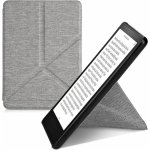 KW Mobile Origami Textil Light Grey KW5776525 pro Amazon Kindle Paperwhite 5 2021 světle šedé – Sleviste.cz