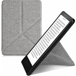 KW Mobile Origami Textil Light Grey KW5776525 pro Amazon Kindle Paperwhite 5 2021 světle šedé