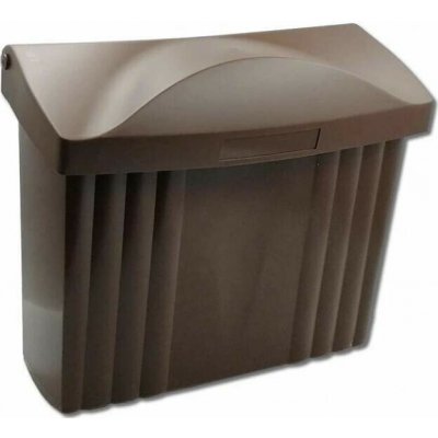 Schránka poštovní, NOVÁ HNĚDÁ 400x320x153mm, AD – Sleviste.cz