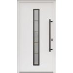 ARON vchodové dveře 3171-2 bílé 100 x 200 cm P – Hledejceny.cz