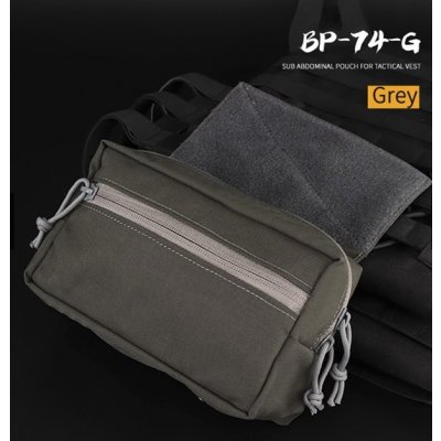 Wosport břišní pro chest-rig na suchý zip Šedá – Zboží Dáma