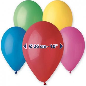 Balonky 26 cm mix barev