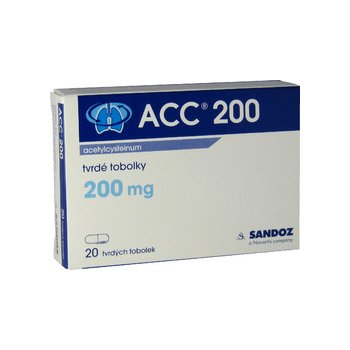 ACC POR 200MG CPS DUR 20