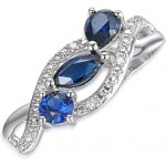 Gems Diamantový přívěsek Astrid bílé zlato s brilianty a safíry 585 38 2 4743.1B00.0.00.HSISC.602.25 – Zboží Mobilmania